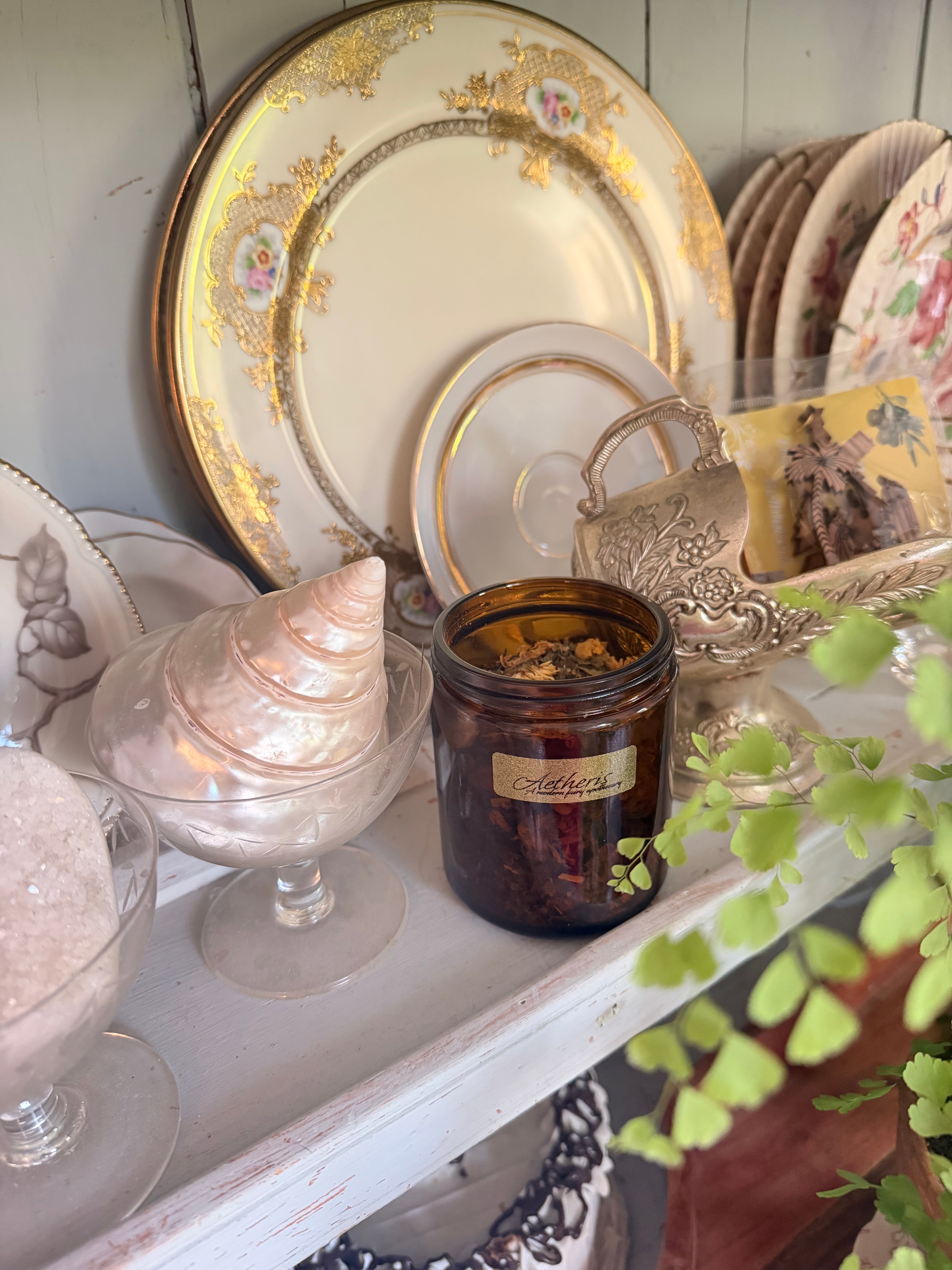 Spearmint Rosebud Spring Tea Blend