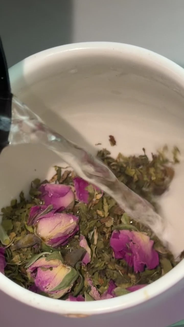 Spearmint Rosebud Spring Tea Blend